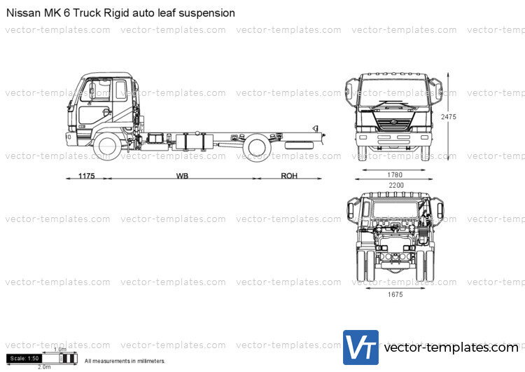 Nissan MK 6 Truck Rigid auto leaf suspension