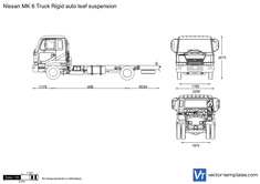 Nissan MK 6 Truck Rigid auto leaf suspension