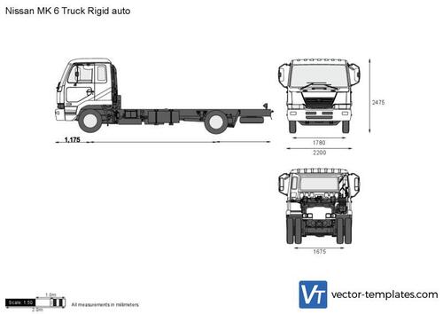 Nissan MK 6 Truck Rigid auto