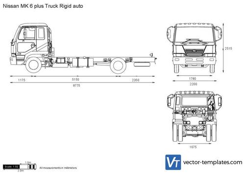 Nissan MK 6 plus Truck Rigid auto