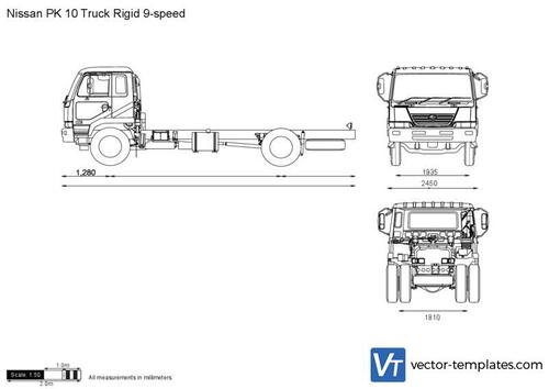 Nissan PK 10 Truck Rigid 9-speed