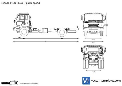 Nissan PK 9 Truck Rigid 6-speed