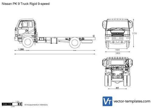 Nissan PK 9 Truck Rigid 9-speed