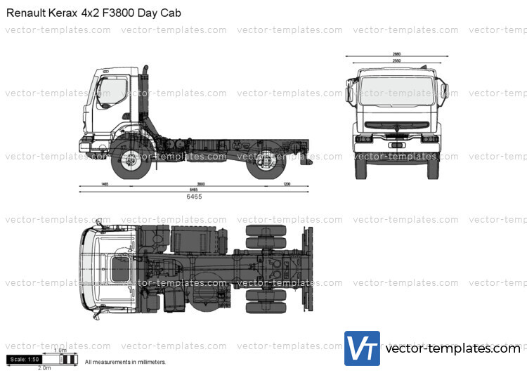 Renault Kerax 4x2 F3800 Day Cab