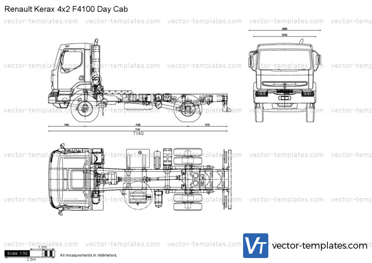 Renault Kerax 4x2 F4100 Day Cab