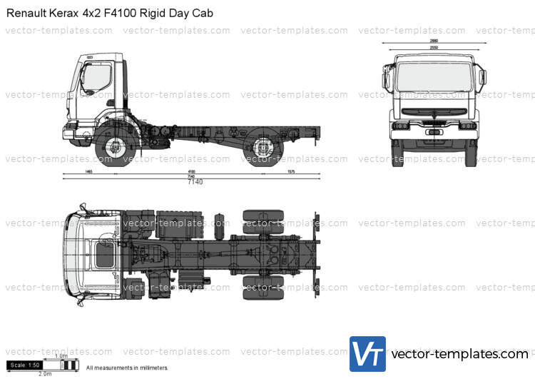 Renault Kerax 4x2 F4100 Rigid Day Cab