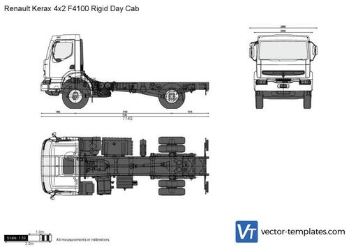 Renault Kerax 4x2 F4100 Rigid Day Cab