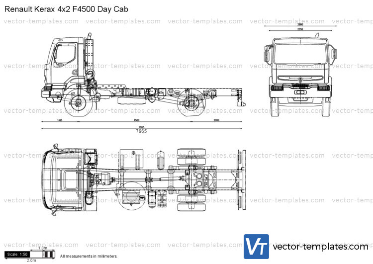 Renault Kerax 4x2 F4500 Day Cab