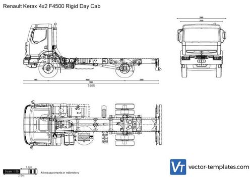 Renault Kerax 4x2 F4500 Rigid Day Cab