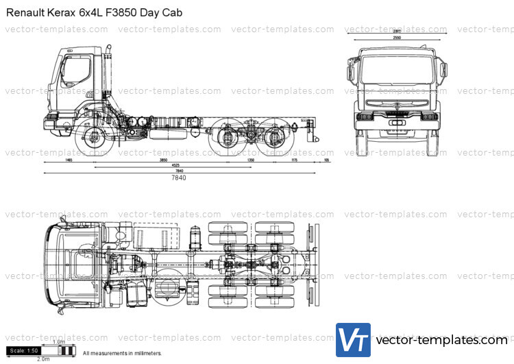 Renault Kerax 6x4L F3850 Day Cab
