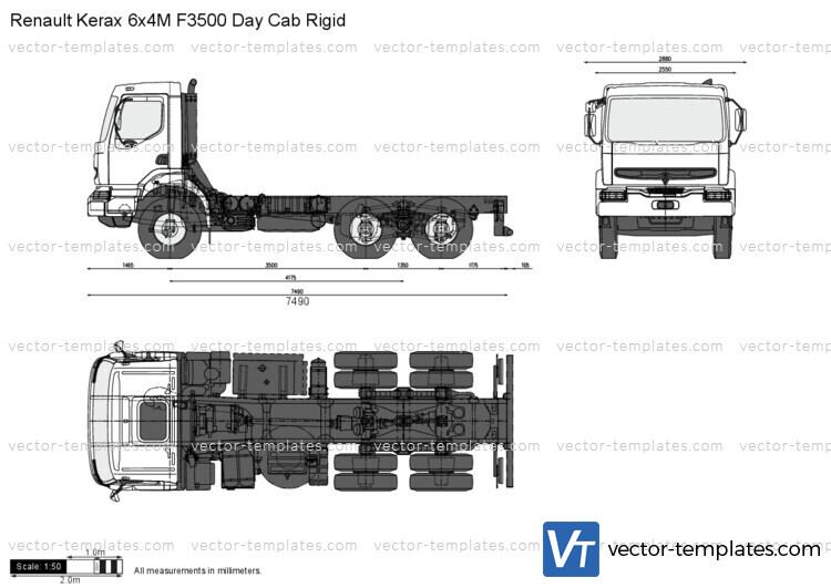 Renault Kerax 6x4M F3500 Day Cab Rigid