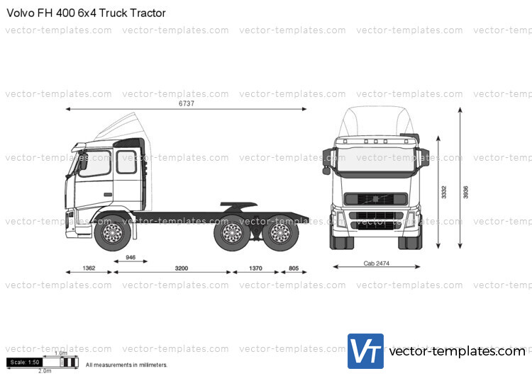 Volvo FH 400 6x4 Truck Tractor