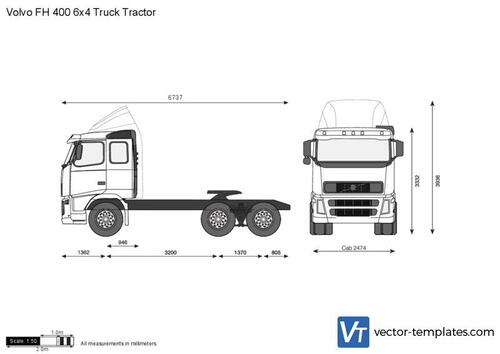 Volvo FH 400 6x4 Truck Tractor