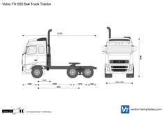 Volvo FH 550 6x4 Truck Tractor