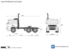 Volvo FM 400 6x2 Truck Tractor