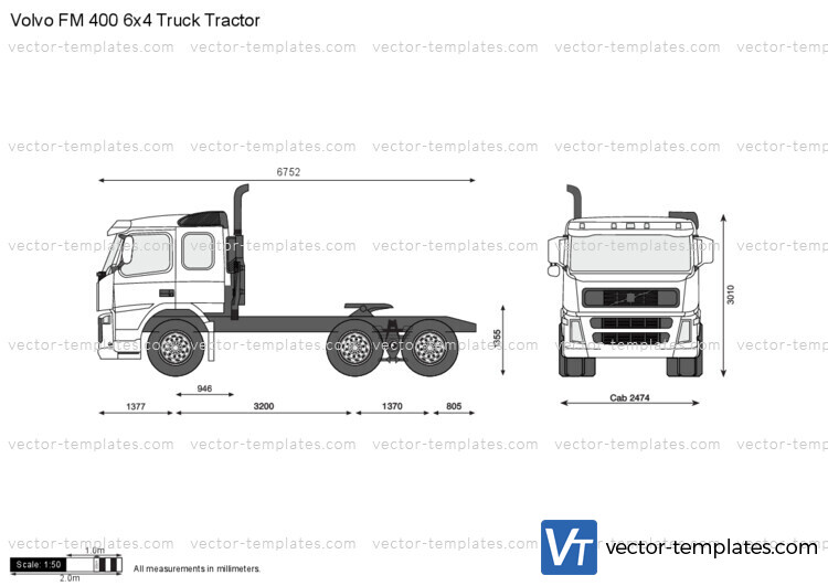 Volvo FM 400 6x4 Truck Tractor