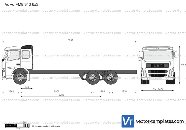 Volvo FM9 340 6x2