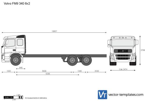 Volvo FM9 340 6x2