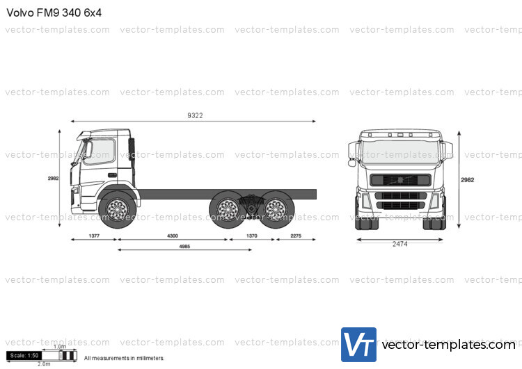 Volvo FM9 340 6x4