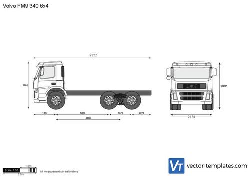 Volvo FM9 340 6x4