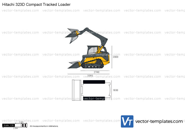 Hitachi 323D Compact Tracked Loader