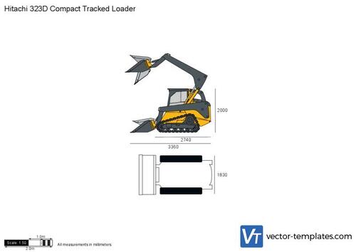 Hitachi 323D Compact Tracked Loader