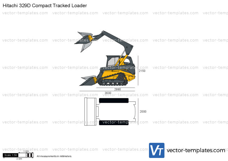 Hitachi 329D Compact Tracked Loader