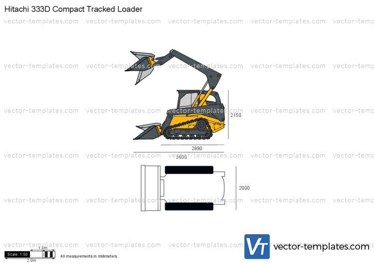 Hitachi 333D Compact Tracked Loader