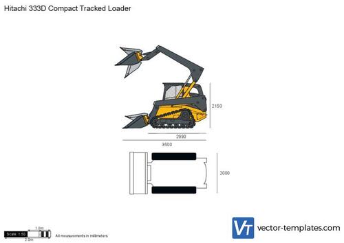 Hitachi 333D Compact Tracked Loader