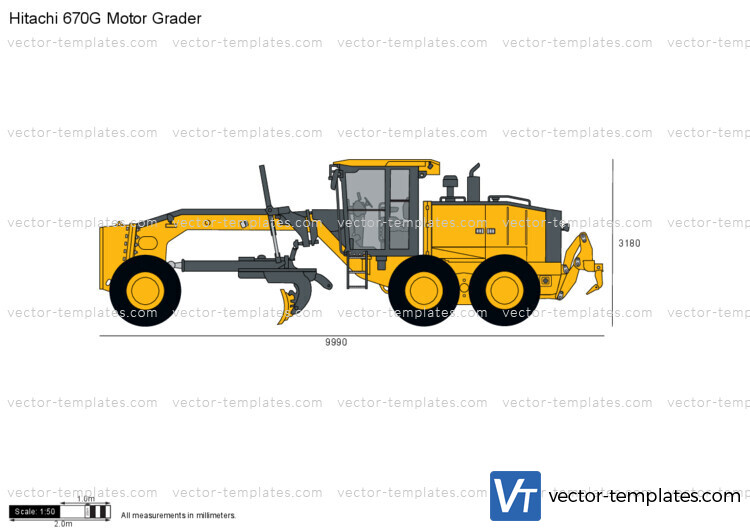 Hitachi 670G Motor Grader