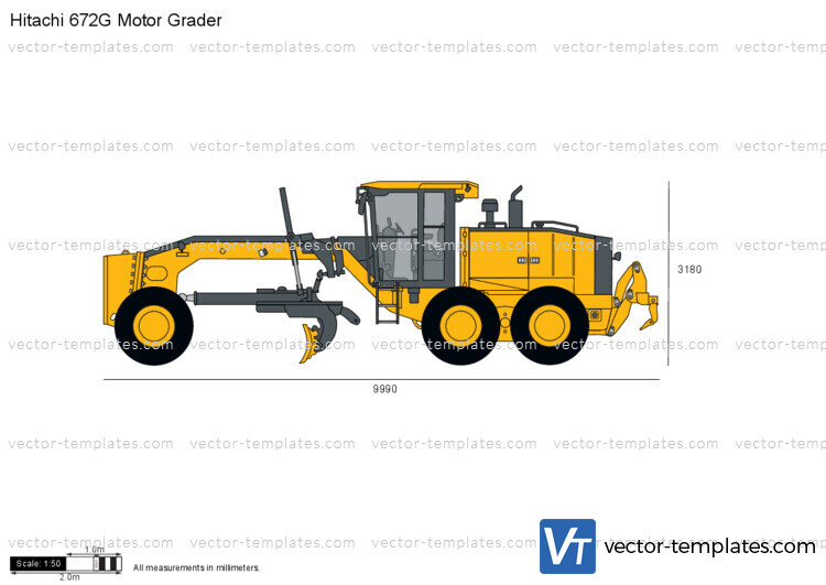 Hitachi 672G Motor Grader