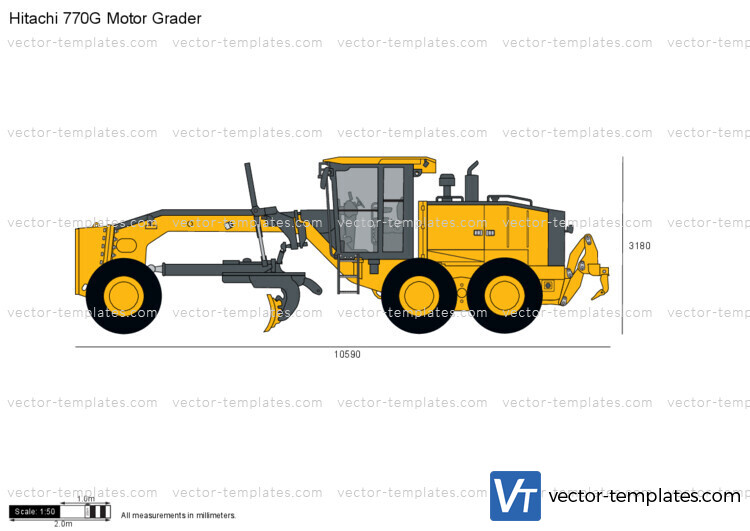 Hitachi 770G Motor Grader