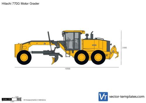 Hitachi 770G Motor Grader