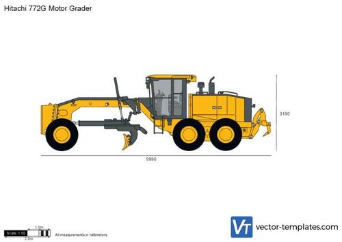 Hitachi 772G Motor Grader