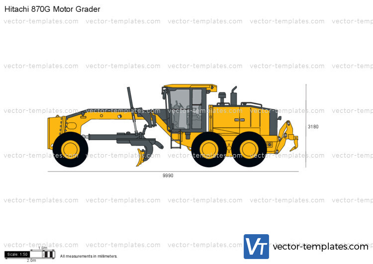 Hitachi 870G Motor Grader