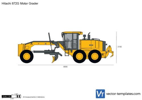 Hitachi 872G Motor Grader