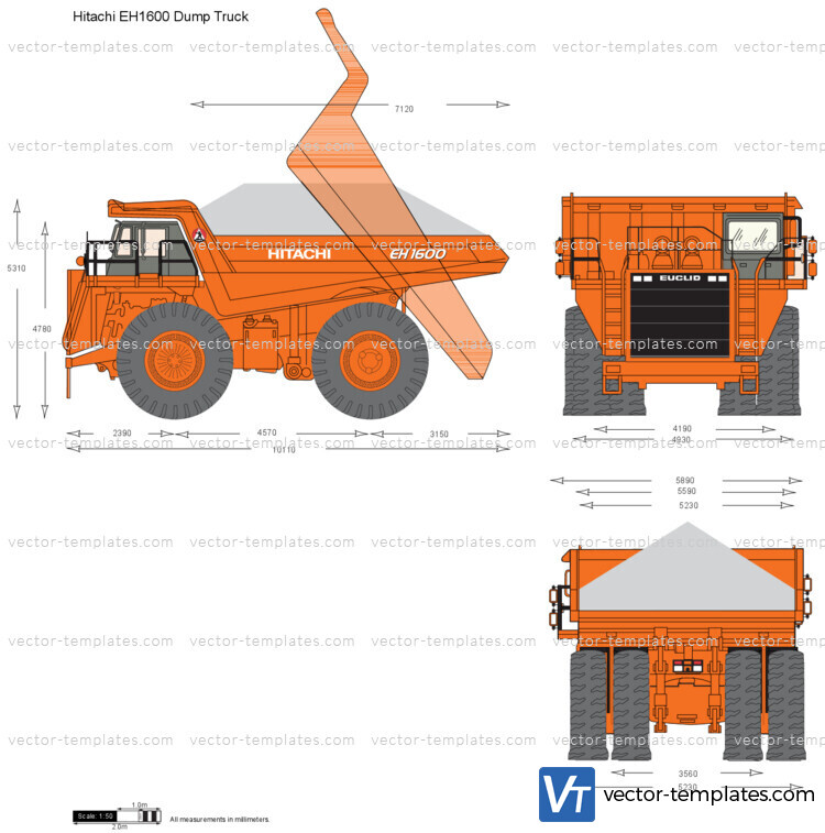 Hitachi EH1600 Dump Truck