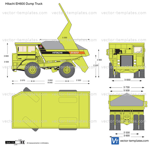 Hitachi EH600 Dump Truck