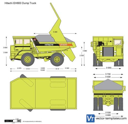 Hitachi EH600 Dump Truck