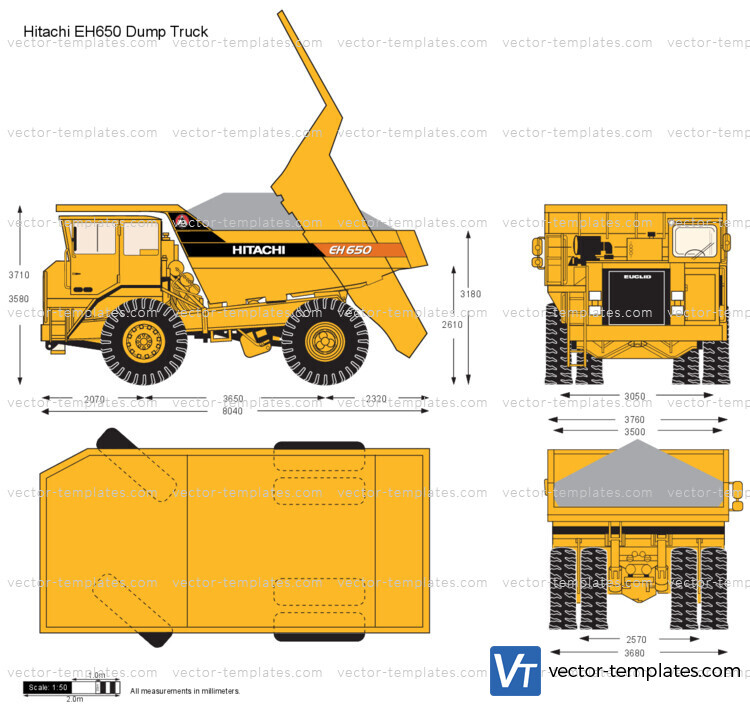 Hitachi EH650 Dump Truck