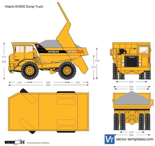 Hitachi EH650 Dump Truck