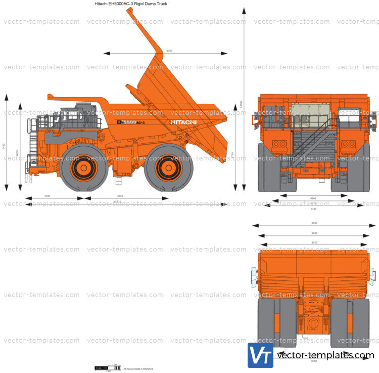 Hitachi EH5000AC-3 Rigid Dump Truck