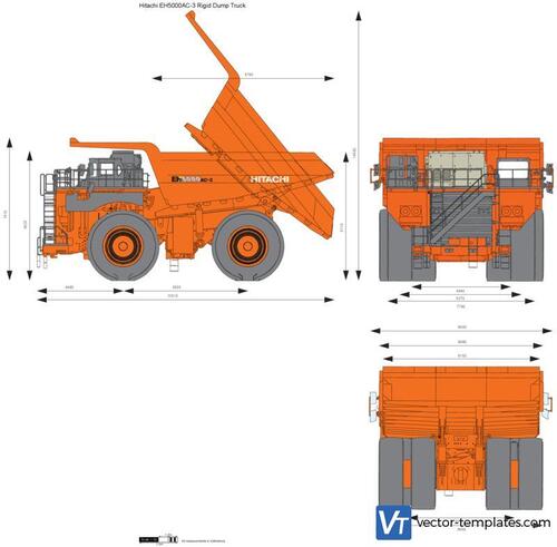 Hitachi EH5000AC-3 Rigid Dump Truck