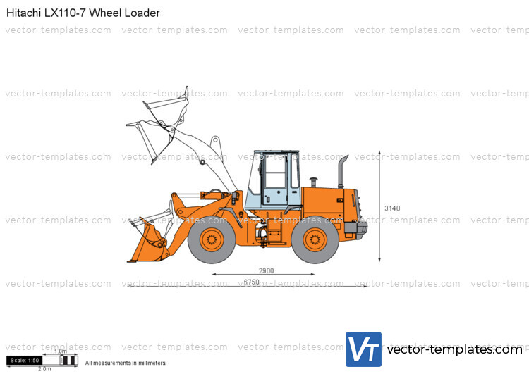 Hitachi LX110-7 Wheel Loader