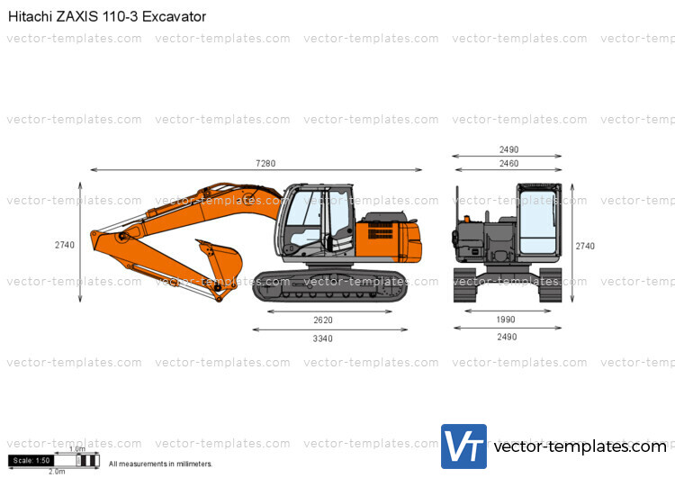 Hitachi ZAXIS 110-3 Excavator