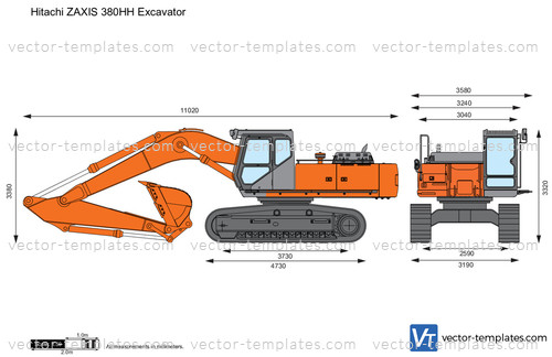 Hitachi ZAXIS 380HH Excavator
