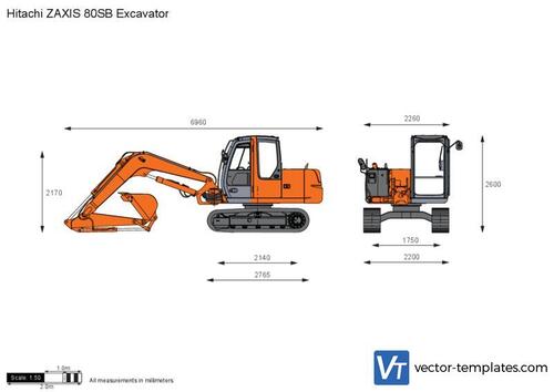 Hitachi ZAXIS 80SB Excavator