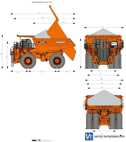 Hitachi EH5000ACII Dump Truck