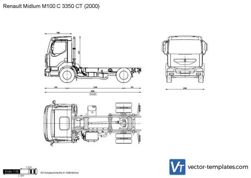 Renault Midlum M100 C 3350 CT