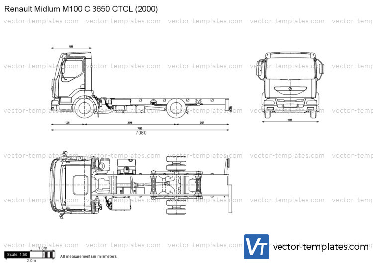 Renault Midlum M100 C 3650 CTCL